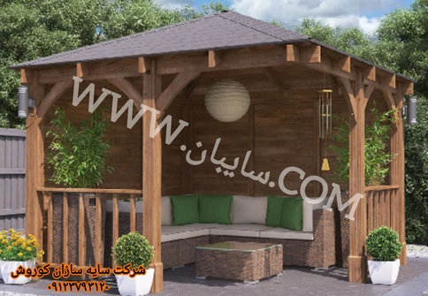 راهکار مناسب برای مقاوم ساختن سایبان چوبی