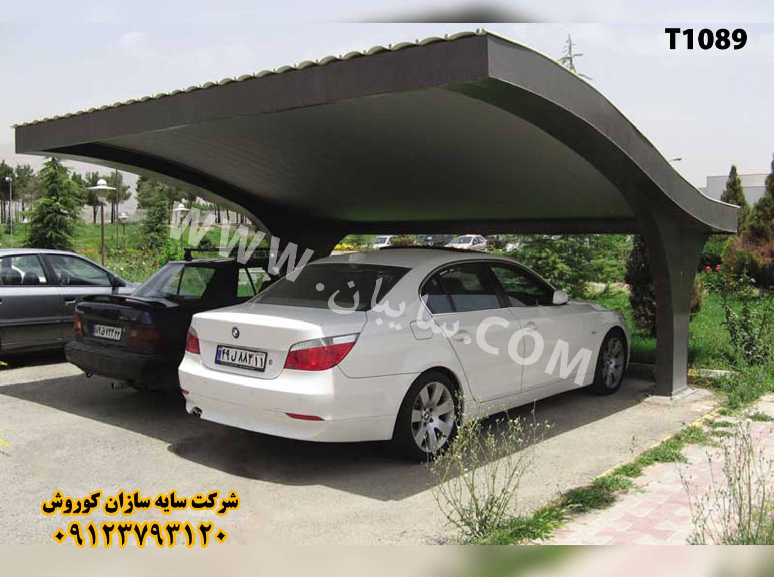 ساخت سایبان ماشین